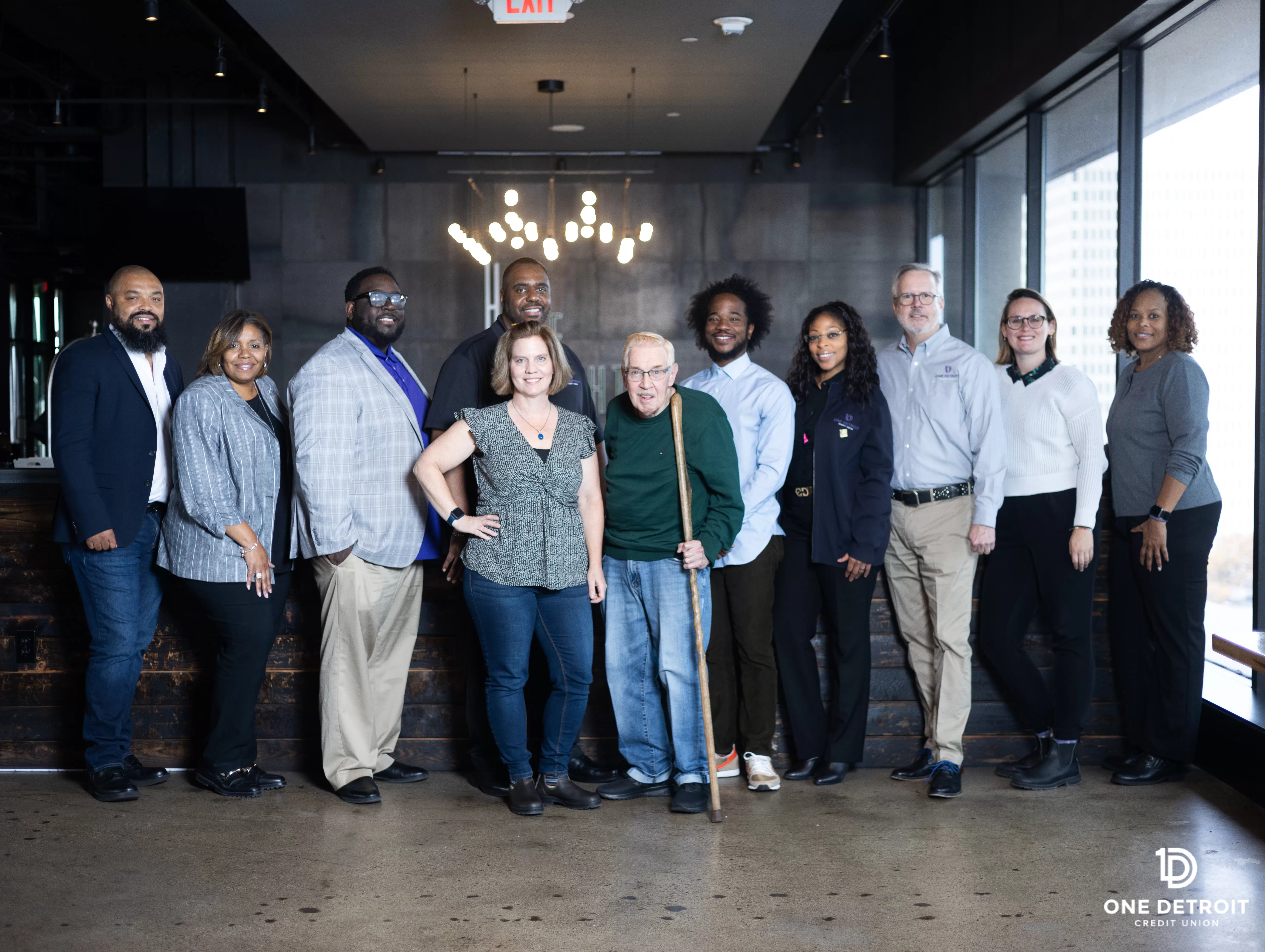 board members and leadership team for One Detroit Credit Union